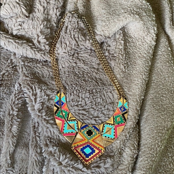 Mosaic necklace - Picture 1 of 2